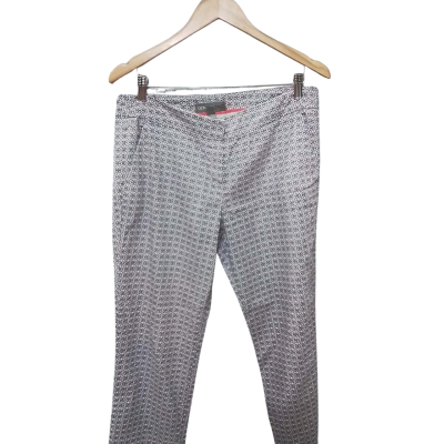  Donna Ricco Women's Size 10 Straight Leg Pants Multicoloured 