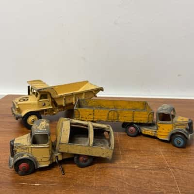 Vintage Dinky Toys die-cast metal vehicles 