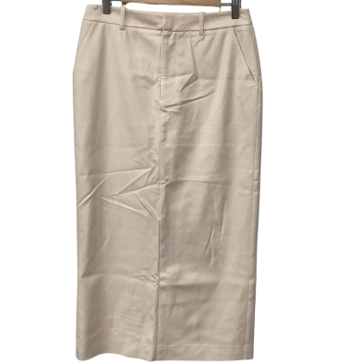 Seed Heritage Womens  Size 10 Maxi Skirt Cream 