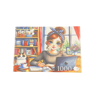 Delfy Puzzle Quiet Planning Time 1000 Piece Puzzle