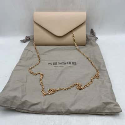 Ruby + Kit Purse Beige 20x13cm