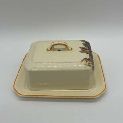 Vinatge Empire Ware 'Old England' Butter Dish