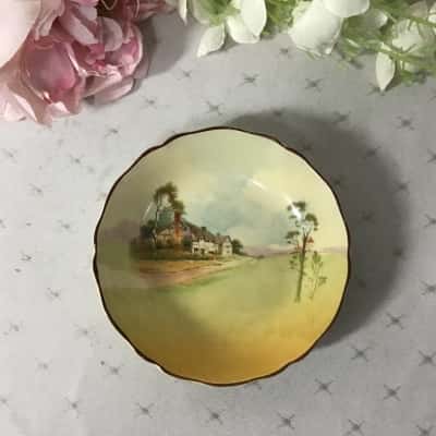 Vintage Royal Doulton English Cottage Small Bowl