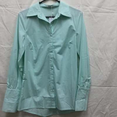 Cazinc Womens Size 8 Green Shirt RRP: $89.00