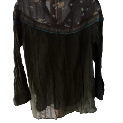 Free People Womens Size XS Long Sleeve Top Olive 