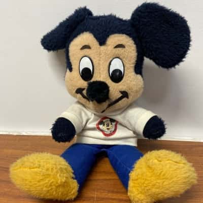 Vintage Mickey Mouse Club plush doll