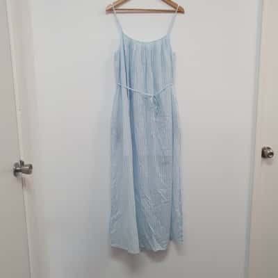 Assembly Label Women's Size 10 Cammy Stripe Maxi Dress - New With Tags