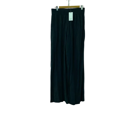 Jets Women's Wide Leg Pants Size L Black  