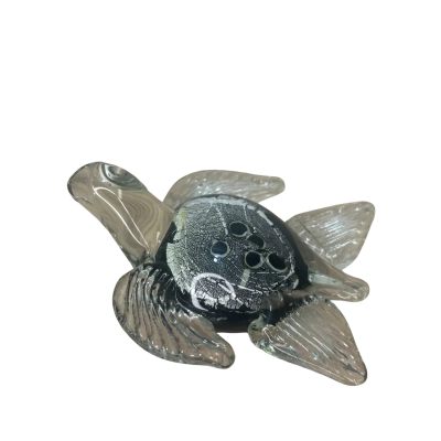 Art Glass Sea Turtle Paper Weight