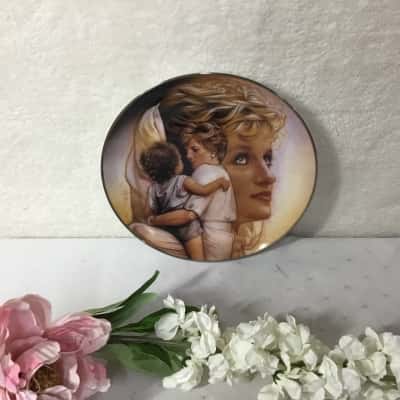 Franklin Mint Diana, Princess of Wales "Queen of Compassion" Porcelain Collectible Plate