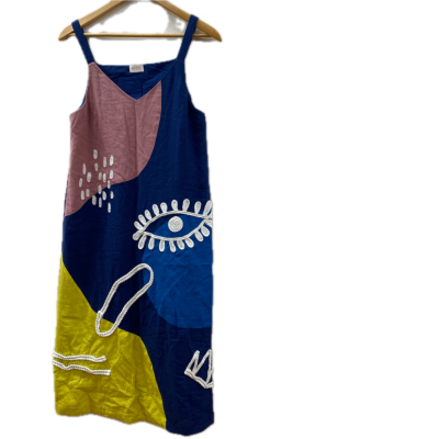 Gorman Womens  Dress Size 10 Navy Blue / Pattern 