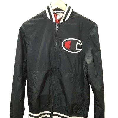 Men’s Champion Bomber Black Size S