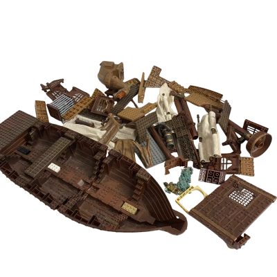 Mega Bloks Dragons Krystal Wars Man O War Set 