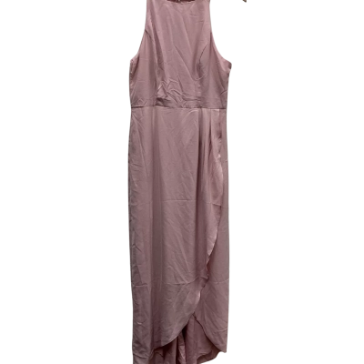  Womens  Size 10 Maxi Dress Dusty Pink  