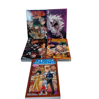 My Hero Academia books 4, 23, 24, 25 & 26