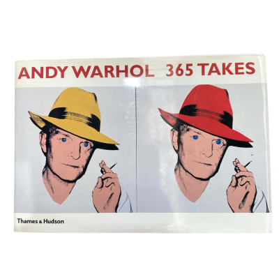 Andy Warhol 365 takes 1st edition hardback book, museum release