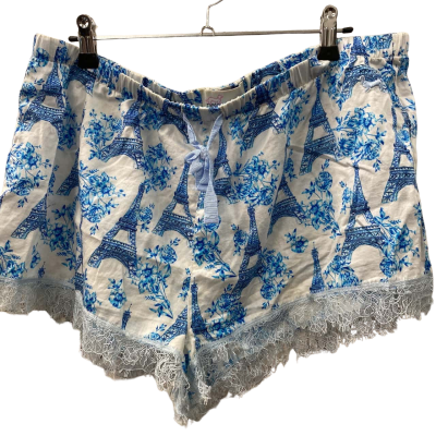 Peter Alexander Womens  Size XL Pyjama shorts Blue 