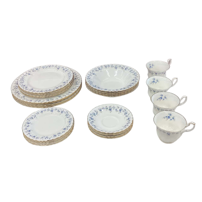 Royal Albert Memory Lane Dinner Set (4 people/ 24 pieces)