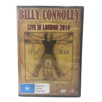 DVD - Billy Connolly Live in London (M) 2010