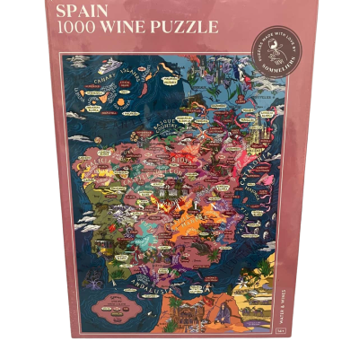 Spain 1000 Piece Wine Puzzle