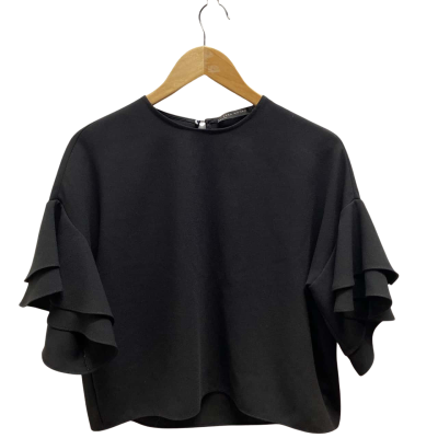 Zara Womens  Size S Black  Top