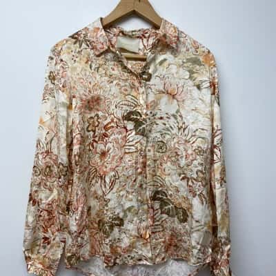  Womens Floral Blouse