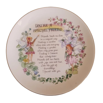 "You're a Special Friend" Decorative Plate by Paula