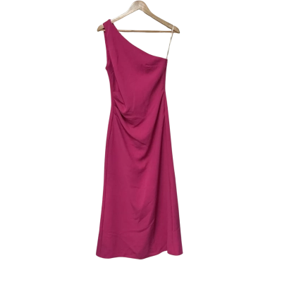 BNWT Kookai Alpha Rouched Dress In Paradise Pink Dress Size 38