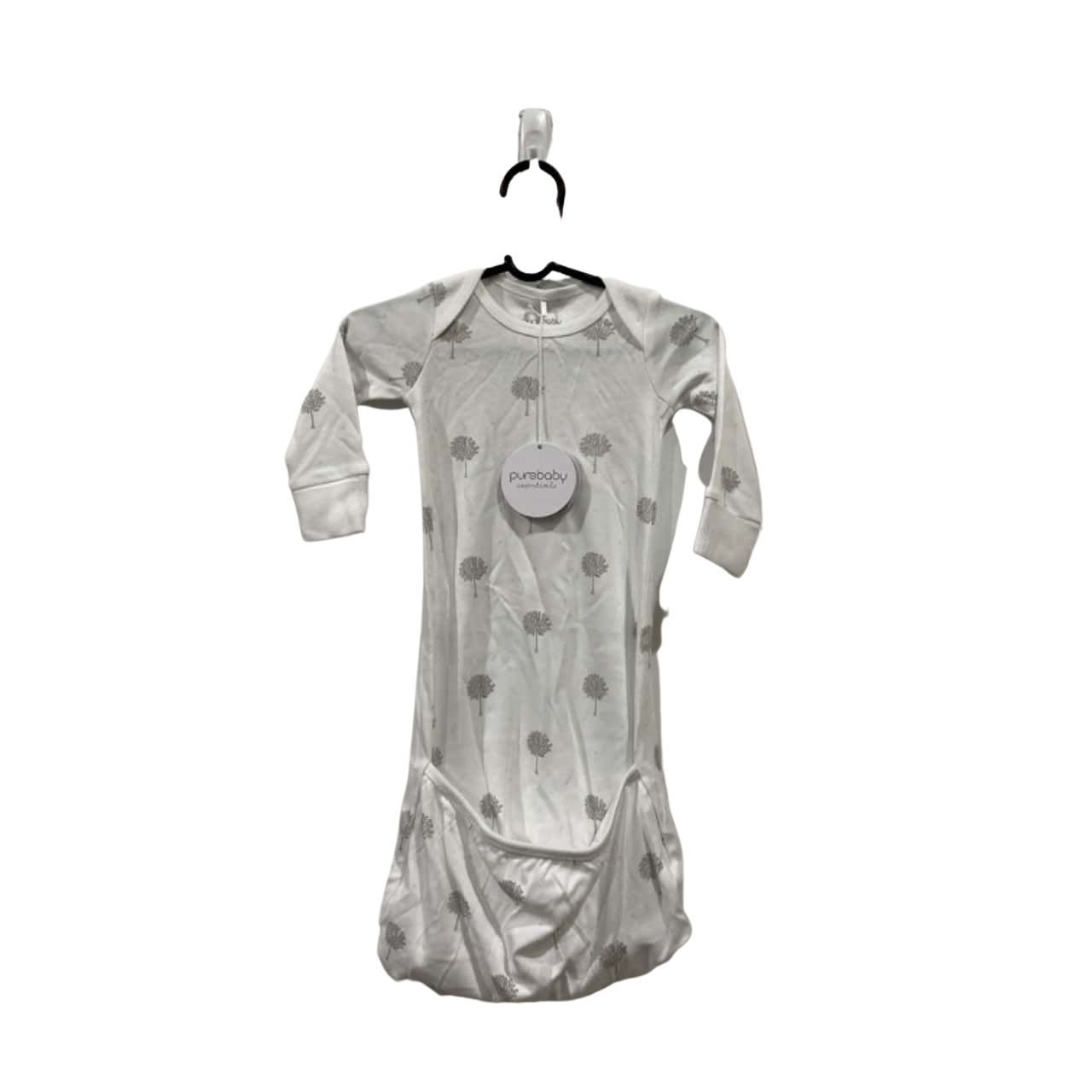 Purebaby Kids Size 000 Onesie White