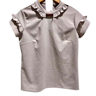  Cosmos Womens  Size M Short Sleeve Top Grey 