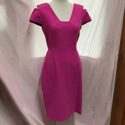 Roland Mouret Womens  Size 10 Bodycon Dress Pink  