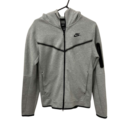 Nike Mens  Size S Jacket Front Zipper Black  / Grey 