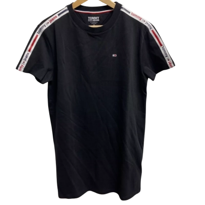 Tommy Jeans Mens  Size S Short Sleeve T-shirt Black  