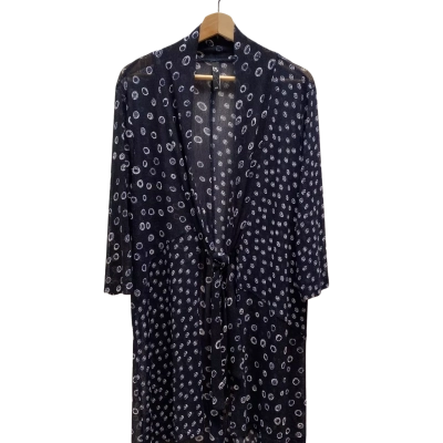 TS Womens  Size XXS  Navy Blue Pattern Top