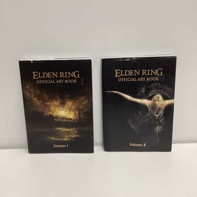 Eden Ring Official Art Book Volume I and Volume II set 