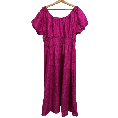 Liz Jordan Women’s 16 Pink Polka Dot Dress