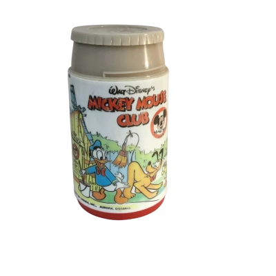 Vintage Aladdin Mickey Mouse Club Thermos as pictured