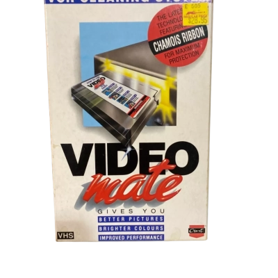 Vintage VHS Mate VCR Cleaning System