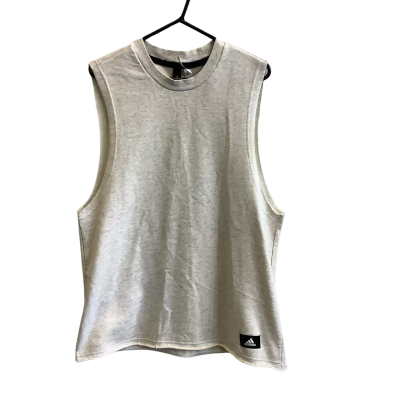 Adidas Men's Size L Tank Top Off White 