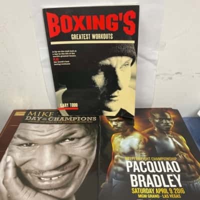 Boxing’s Greatest Work Out Plus Two Souvenir Programs 
