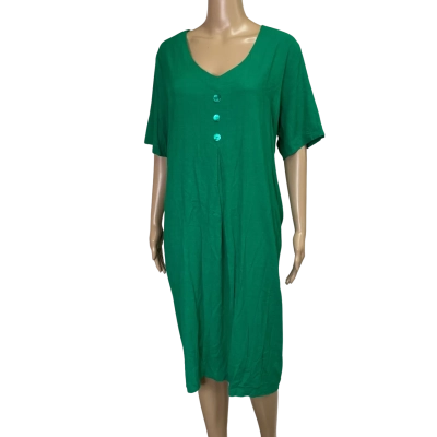 TS Womens  Size 16 Green tulip dress vibrant green