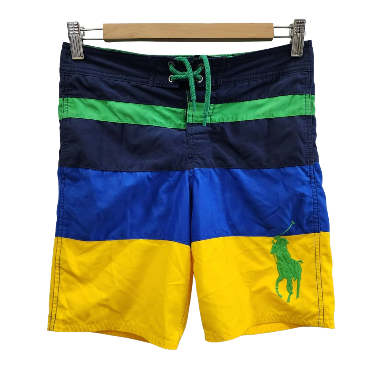 Polo Ralph Lauren Kids Size 8 / S Shorts Blue / Navy Blue / Yellow