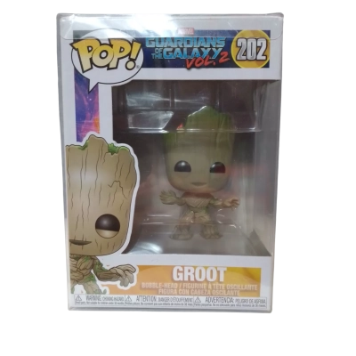 Funko Pop! Guardians of the Galaxy Vol. 2 #202 Groot Bobble-Head