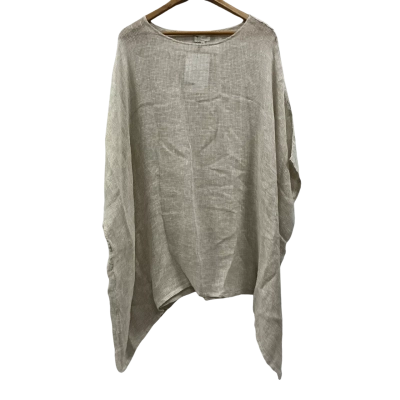 Imagine Womens Size One Size Sleeveless Top Beige 