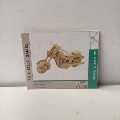 NEW - 3D Puzzle Games Motor Bike