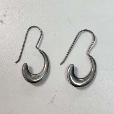 925 STerling Silver Drop Earrings 