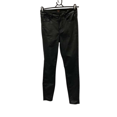  Womens  Super Just Jeans Size 8 Skinny Leg Pants Black  