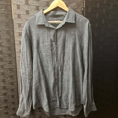Country Road Mens  Size XL Long Sleeve Shirt Black  