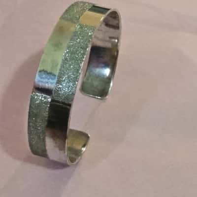  Womens Bangle Sterling Silver 