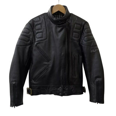 RJays Womens  Size 12 Biker Jacket Black  